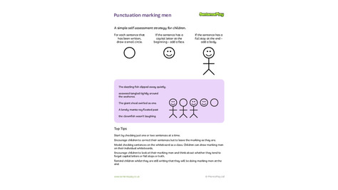 Punctuation Marking Men A Self Assessment Tool